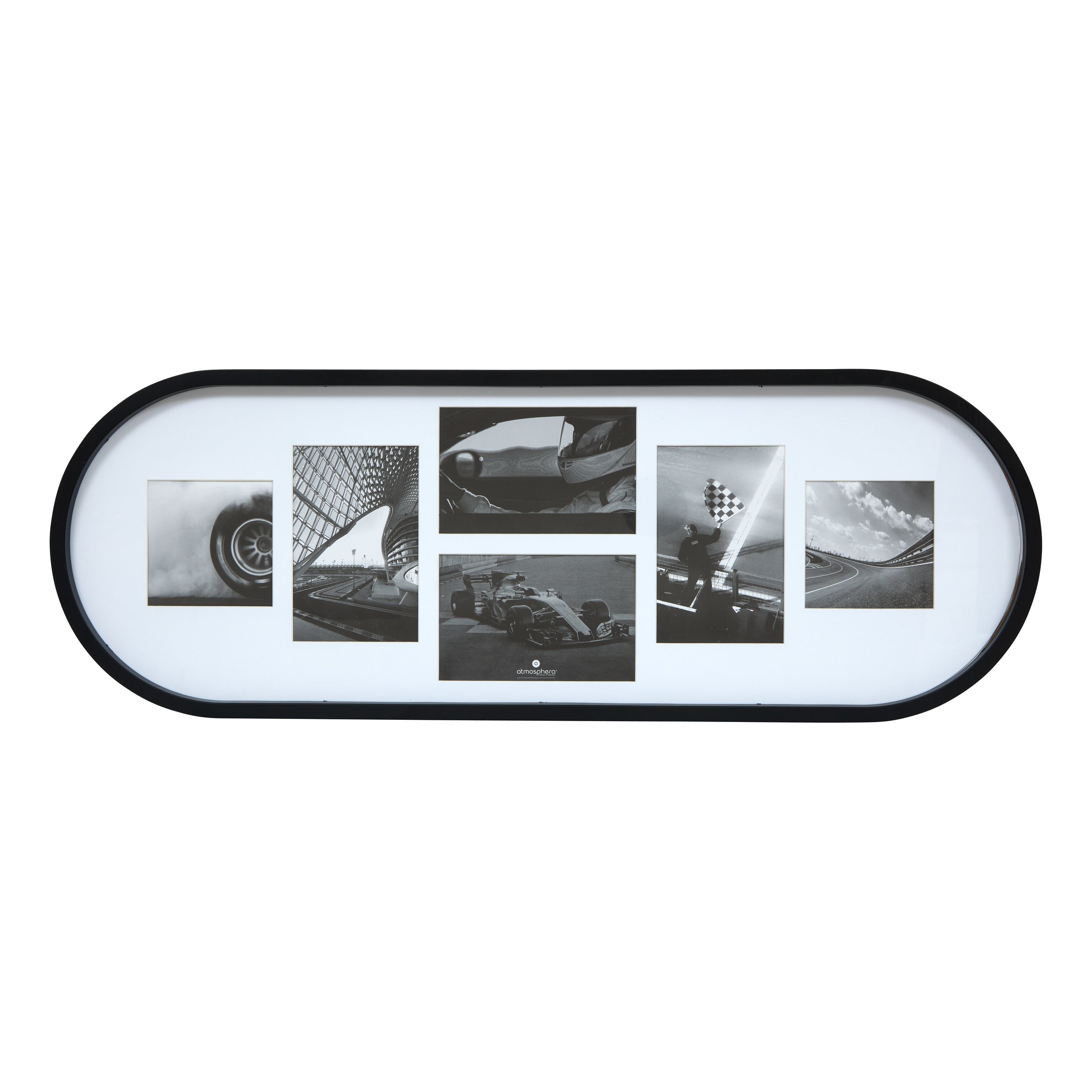 Atmosphera Collage Fotokader/Fotolijst Alice - 6 foto's - Zwart