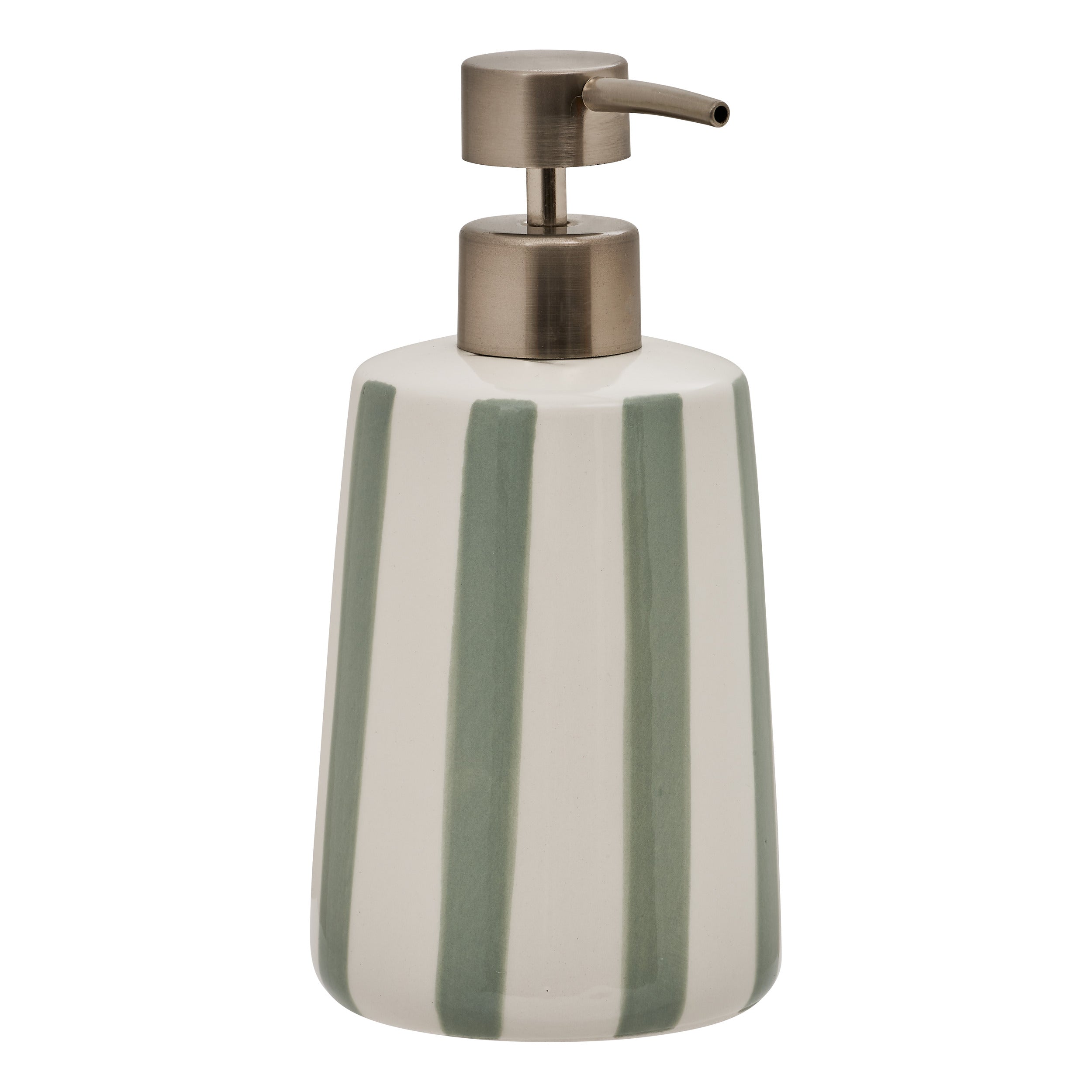 5Five Strio Zeeppomp/Zeepdispenser 400ml - Ø9xH17cm - Groen