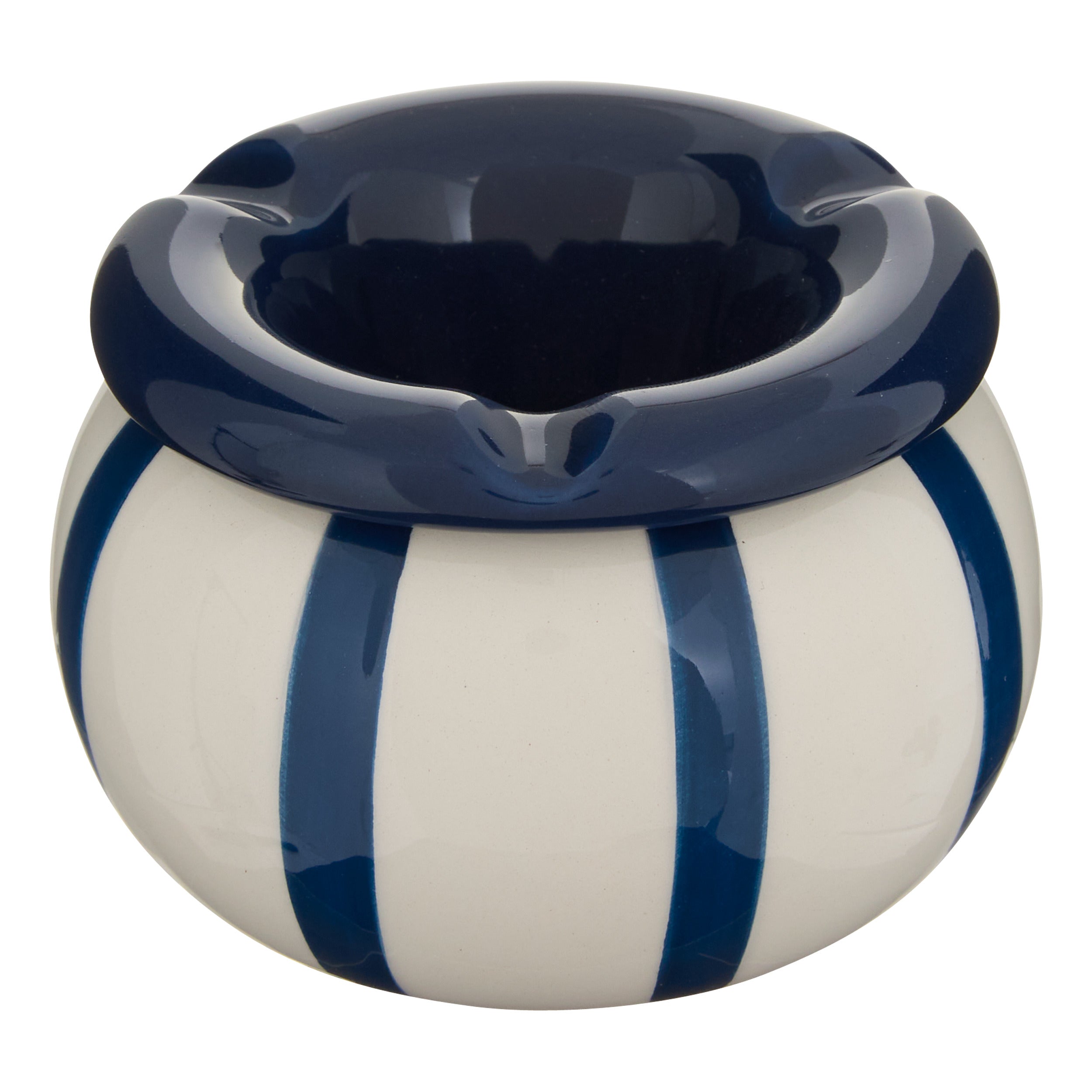 Atmosphera Della Pasta Keramikaschenbecher – Ø9xH6cm – Blau