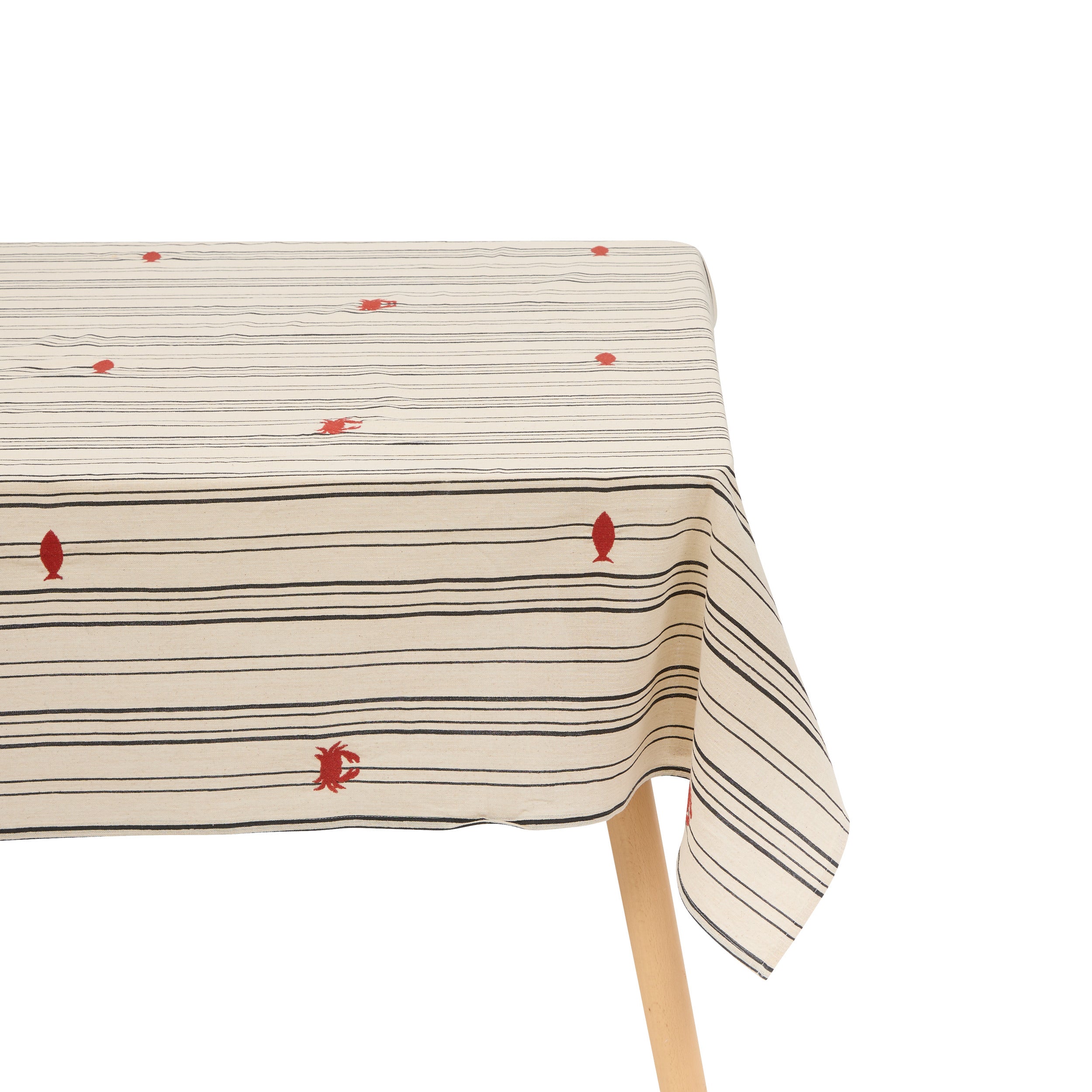 Tischdecke mit Anti-Flecken-Aufdruck Fruity – Viskose – 140 x 240 cm – Multi