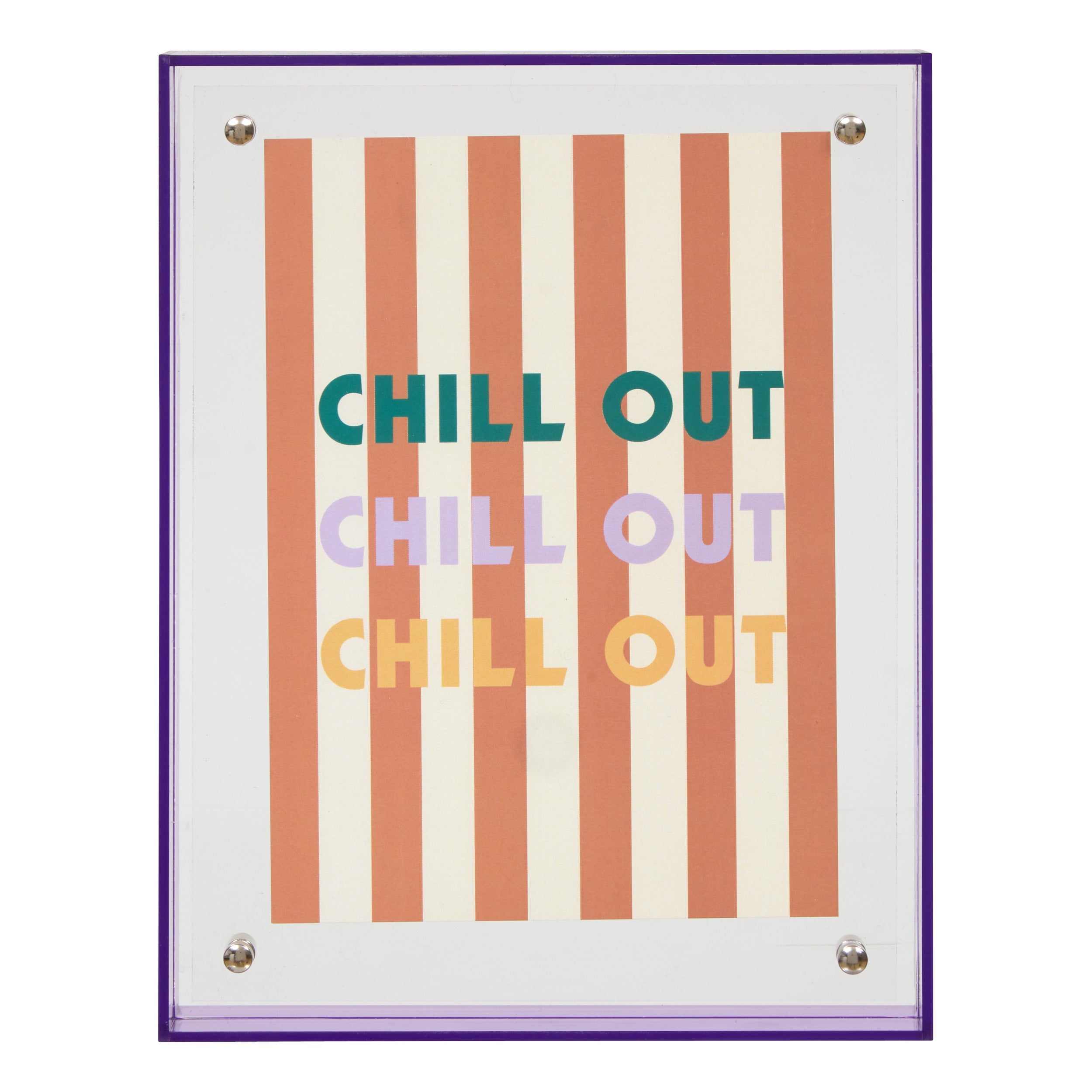 Atmosphera Poolside Fotokader/Fotolijst Acryl - Paars