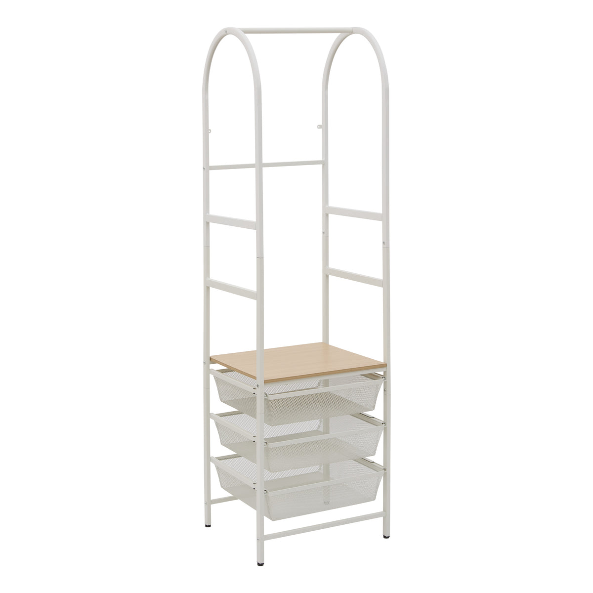 5Five Metty Double Clothes Rack - 98x44xH145cm - Black
