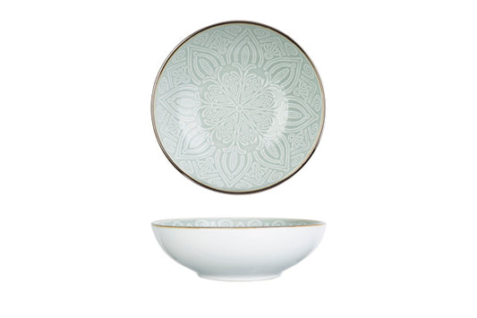 Assiette creuse Cosy &amp; Trendy Murano - Ø19xH6cm - Vert