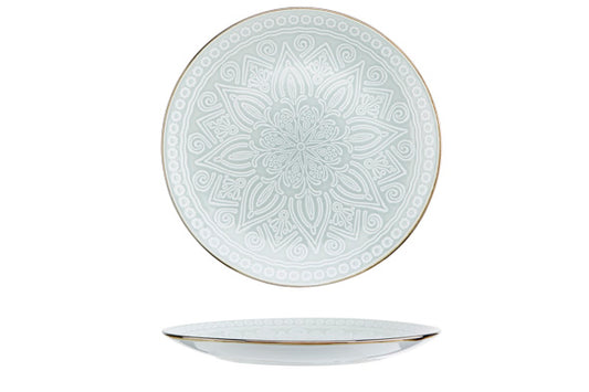 Assiette Plate Cosy &amp; Trendy Murano - Ø28cm - Vert