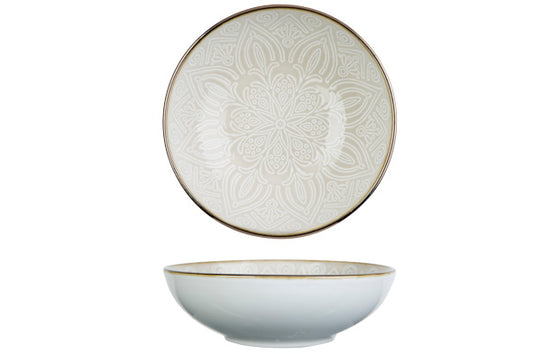 Assiette creuse Cosy &amp; Trendy Murano - Ø19xH6cm - Beige