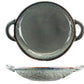 Cozy &amp; Trendy Ararat Dish with handles - Ø24x5cm - Gray blue