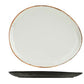 Cosy &amp; Trendy Plato Assiette Ovale Incassable - 32x28x3cm - Blanc