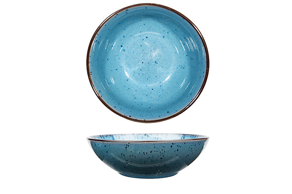 Assiette creuse Cosy &amp; Trendy Corfu - Ø18xH6cm - Bleu