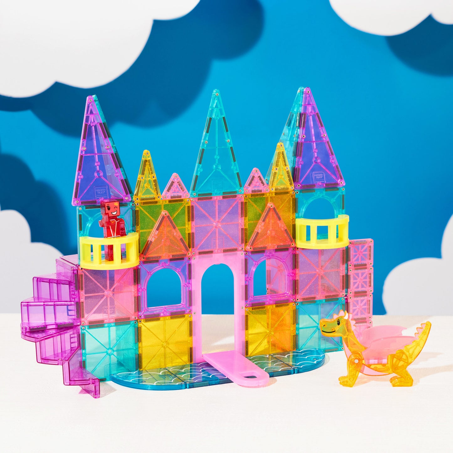 Magna-Tiles Castle DLX 48 stuks - Geschikt vanaf 3 jaar - Multi