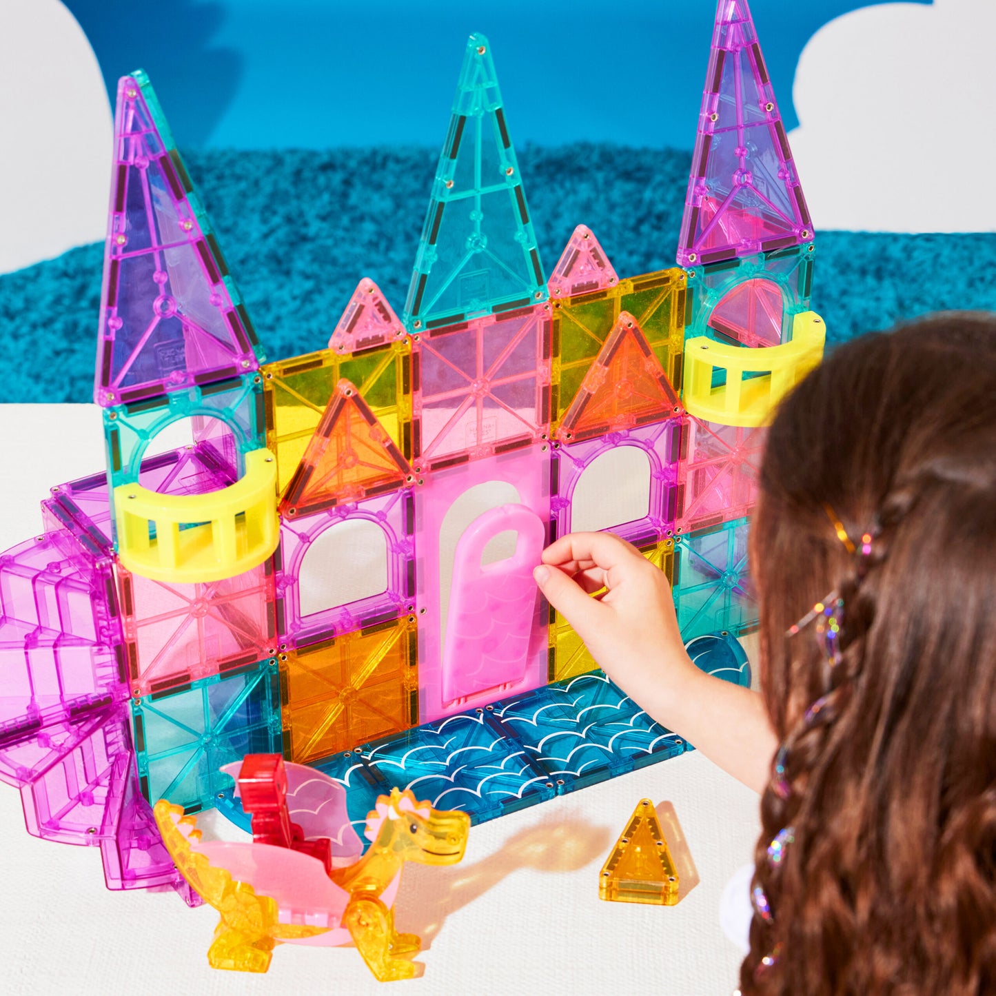 Magna-Tiles Castle DLX 48 stuks - Geschikt vanaf 3 jaar - Multi