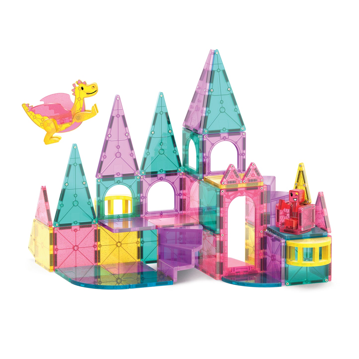 Magna-Tiles Castle DLX 48 stuks - Geschikt vanaf 3 jaar - Multi