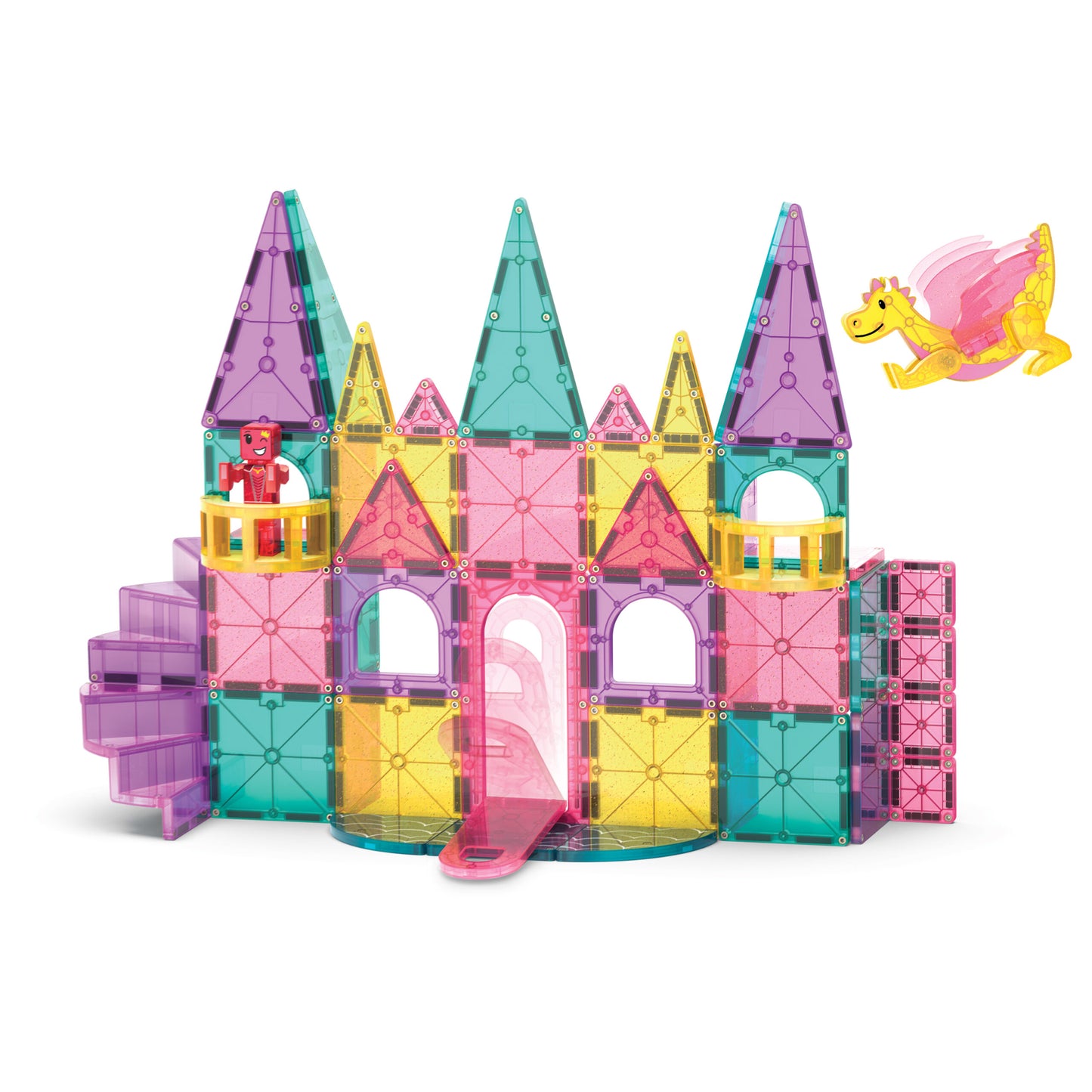 Magna-Tiles Castle DLX 48 stuks - Geschikt vanaf 3 jaar - Multi