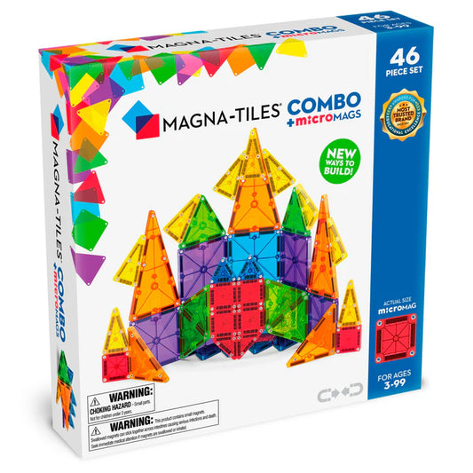 Magna-Tiles Combo 46 stuks - Geschikt vanaf 3 jaar - Multi