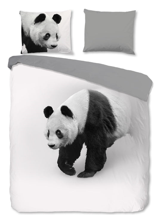 Pure Luxury Duvet cover Panda - 240x220cm + 60x70cm - Multi