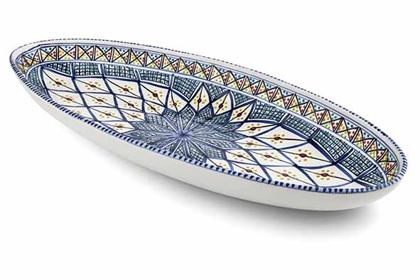Dishes & Deco Shebka Schaal - 60x26x10cm