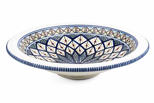 Dishes & Deco Shebka Schaal - Ø34xH8cm