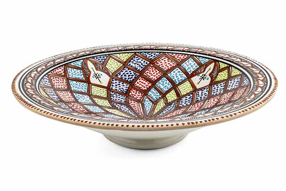 Dishes & Deco Marron Schaal - Ø34xH8cm