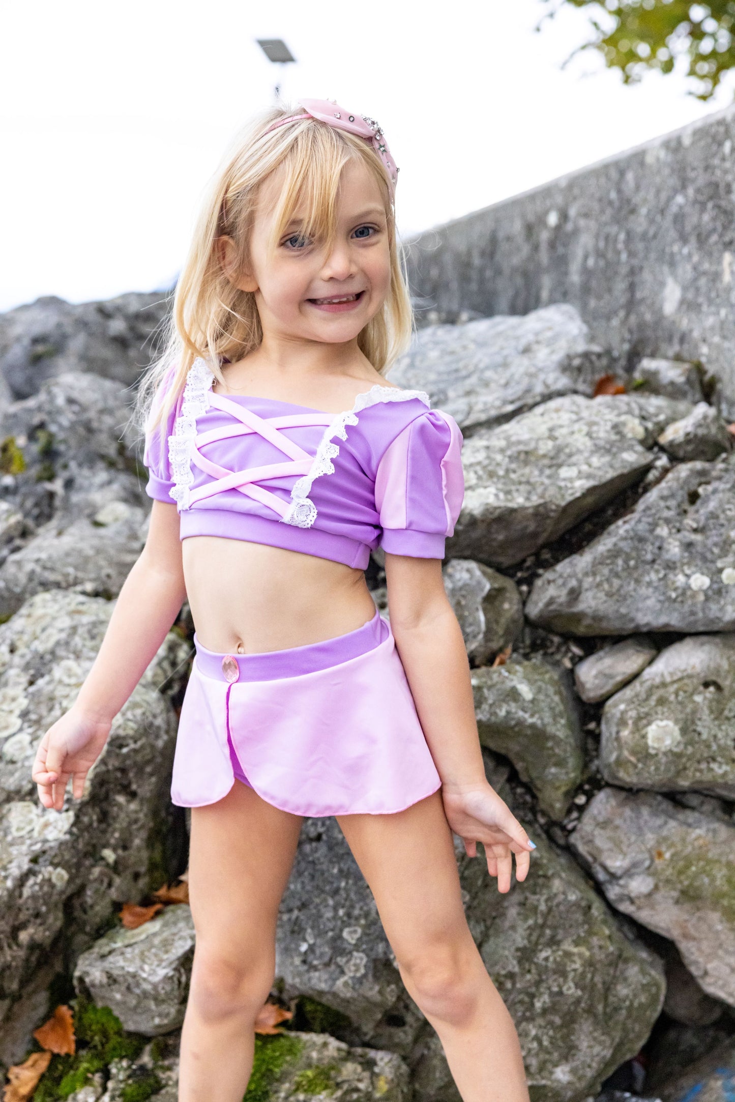 Great Pretenders Fancy Dress Bikini Rapunzel - Purple/Pink