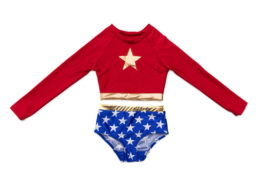 Great Pretenders Verkleedkledij Bikini Wonder Woman - Multi