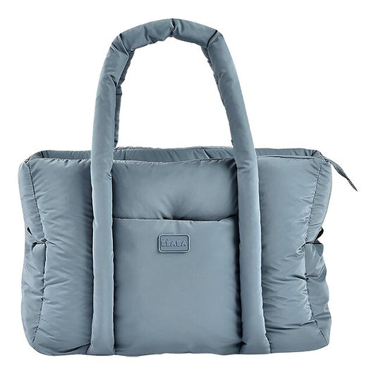 Sac à couches/sac à langer Béaba Puffy Paris - Bleu Baltique