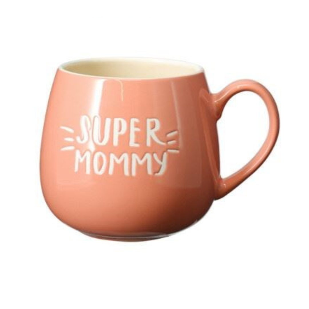 Home & Style Tasse Pour Maman - Best Mommy - 440ml - Rose