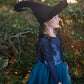 Great Pretenders Verkleedkledij Luna the Midnight Witch - Heksenjurk - 7/8 jaar