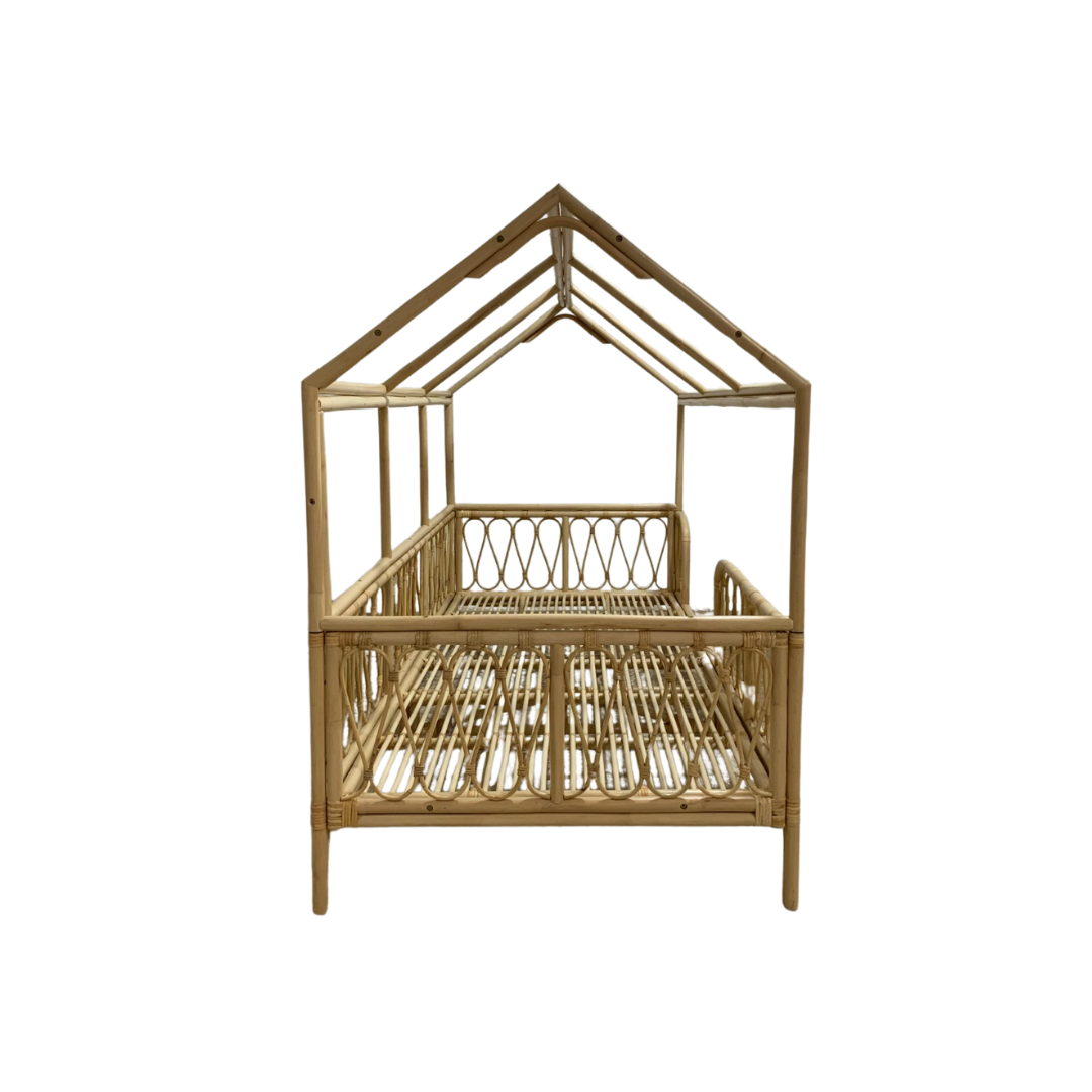 Sam W Rattan Rattan toddler bed Sam | Free Shipping | Rattan for kids