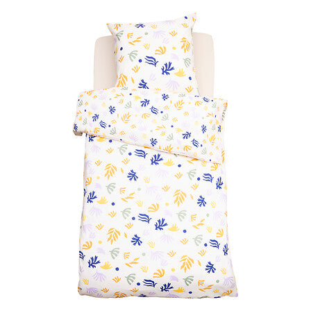 Atmosphera Kids Billie Parure de couette et 1 taie d'oreiller 140x200cm/65x65cm ours