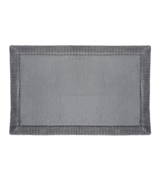 Atmosphera Carpet - 80x50cm - Bath mat - Dark gray