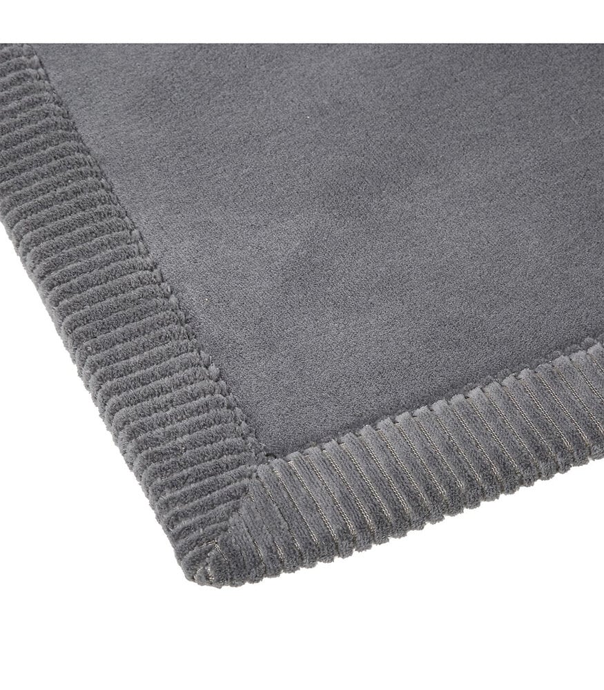 Atmosphera Carpet - 80x50cm - Bath mat - Dark gray