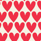 Rex Wrapping Paper Ladybug and Hearts - 4 pieces - 48.9 x 69.2 cm - Thickness 100gr