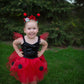 Great Pretenders Fancy Dress Ladybug dress with headband - Red