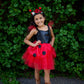 Great Pretenders Fancy Dress Ladybug dress with headband - Red