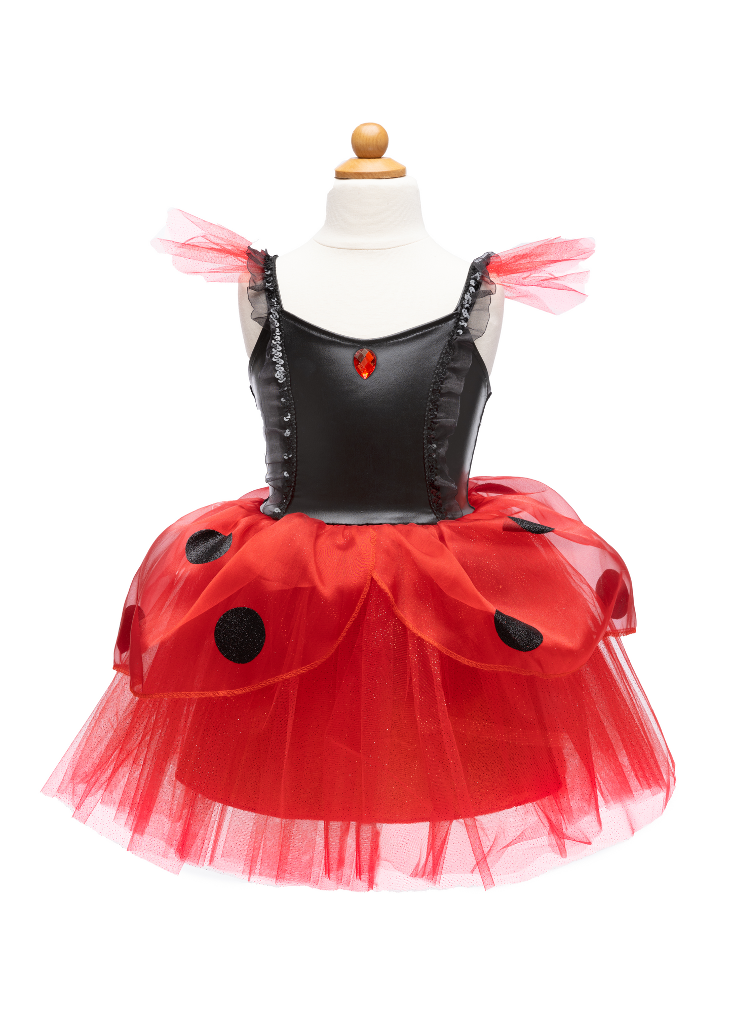 Great Pretenders Fancy Dress Ladybug dress with headband - Red