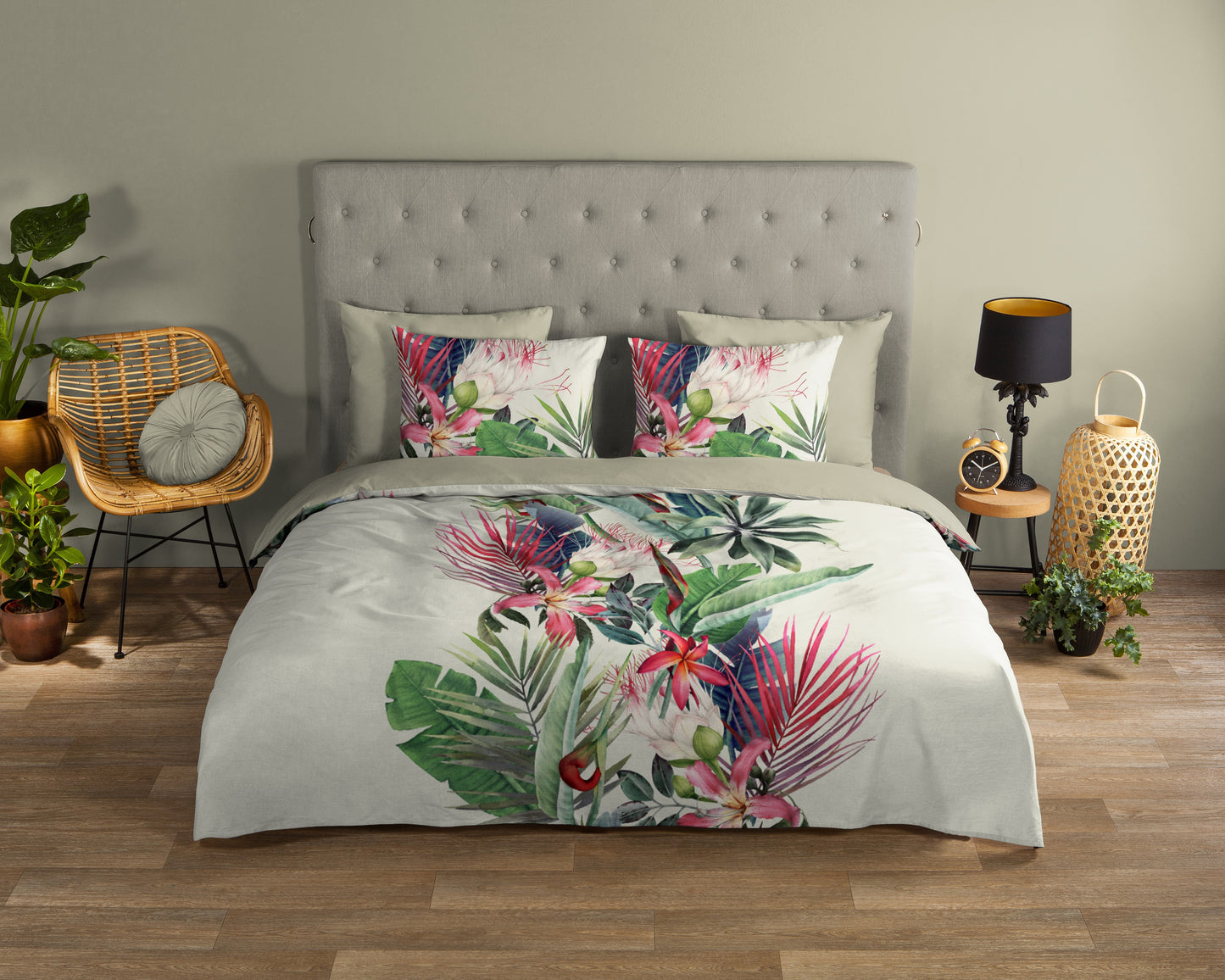 Good Morning Duvet cover Intanya jungle - Cotton - Multi