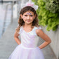 Great Pretenders Fancy Dress Honor Horn dress with headband - Pink