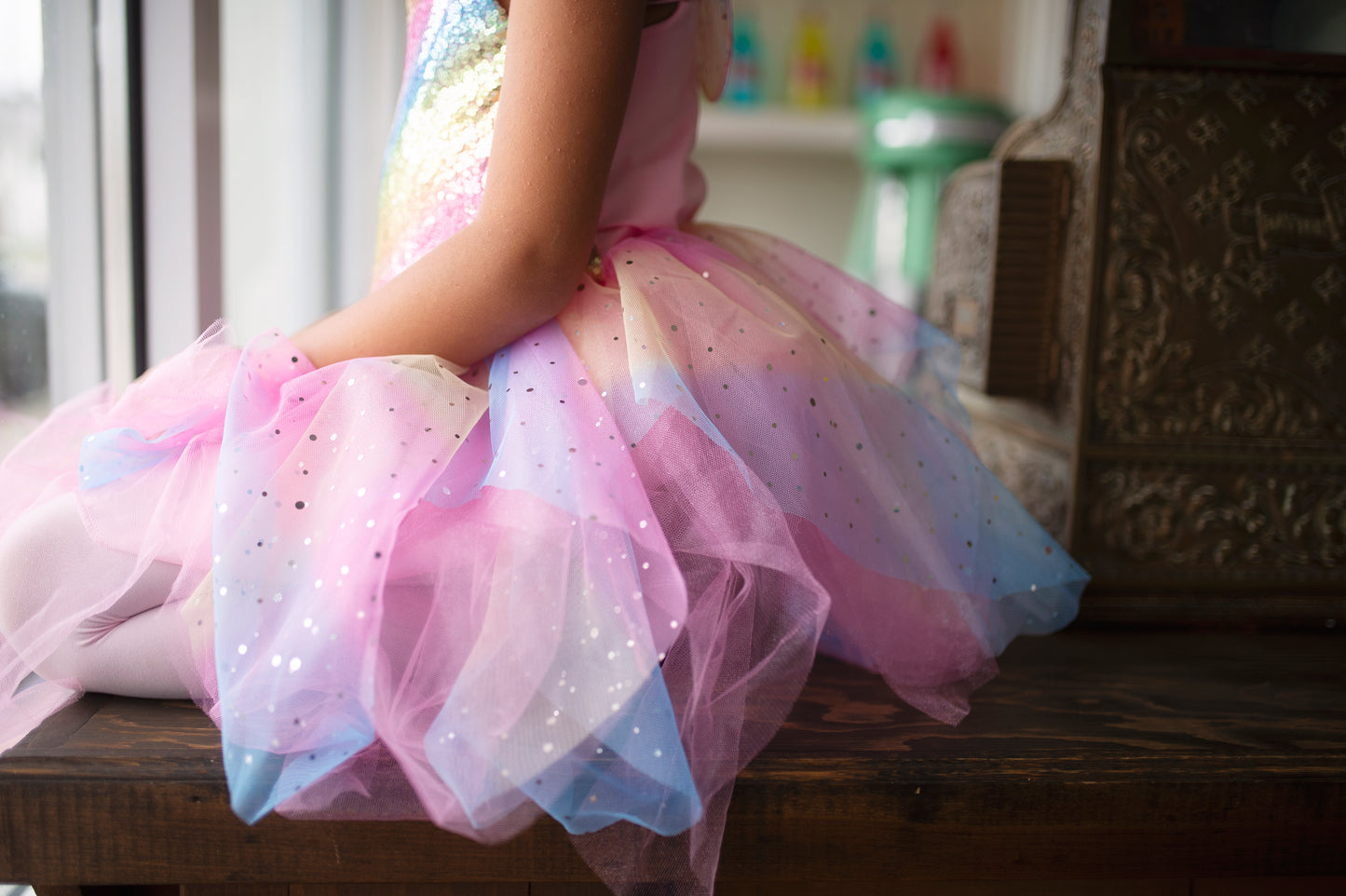 Great Pretenders Fancy Dress Fairy Dress with Wings - Multi