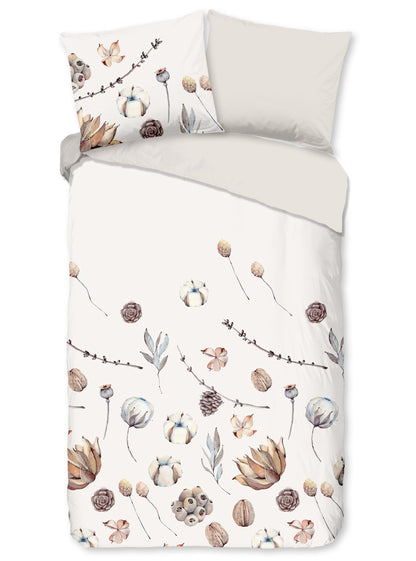 Good Morning Duvet cover Fuji - Cotton - Taupe