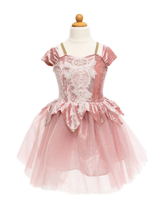 Great Pretenders Verkleedkledij Ballerina jurk - Dusty Rose