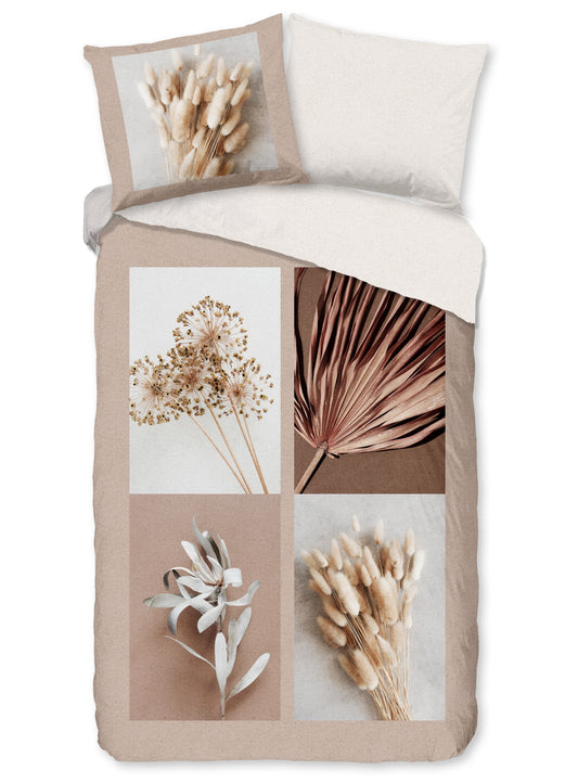 Good Morning Duvet cover Fuji - Cotton - Taupe