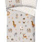 Good Morning Kids Duvet cover Savanne - 140x220cm + 60x70cm - Set of 2 - Multi