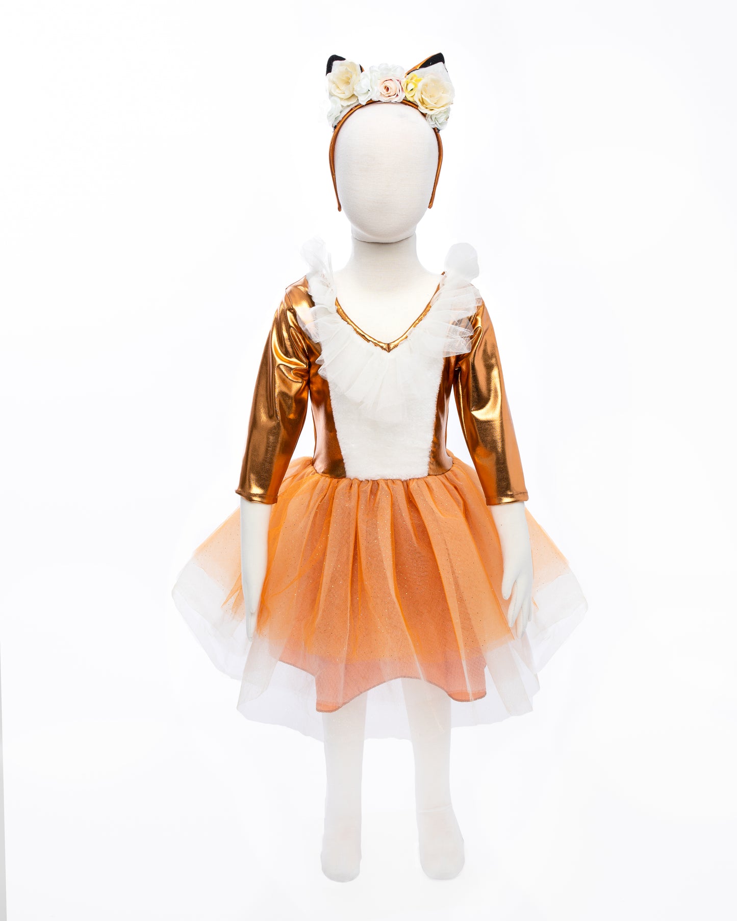 Great Pretenders Fancy Dress Woodland fox dress with headband - Orange