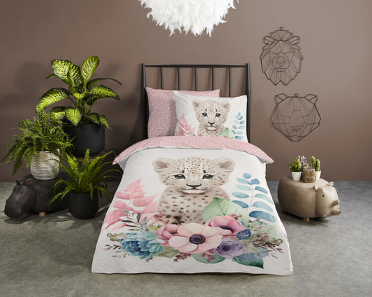 Good Morning Kids Housse de couette Sama - 140x220cm + 60x70cm - Coton - Multi