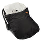 Childhome Footmuff for car seat padded with fleece - Black