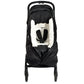 Childhome Buggy footmuff padded with fleece - 6 to 24 months - Black