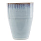 Cosy & Trendy Bondi Mok zonder oor 31cl - Set van 2 stuks - Witblauw