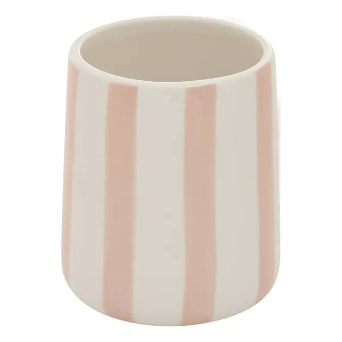 5Five Strio Tandenborstelhouder - Ø9x10cm - Roze