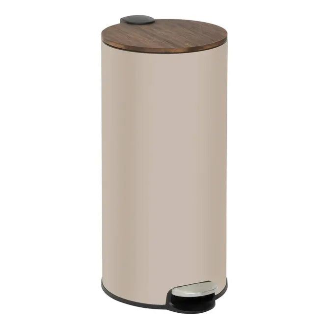 5Five Afvalemmer Colors Clay en Acacia - 30L - Beige