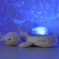 Cloud-B Tranquil Whale Rustgevende Knuffel met geluiden, projectie - Wit