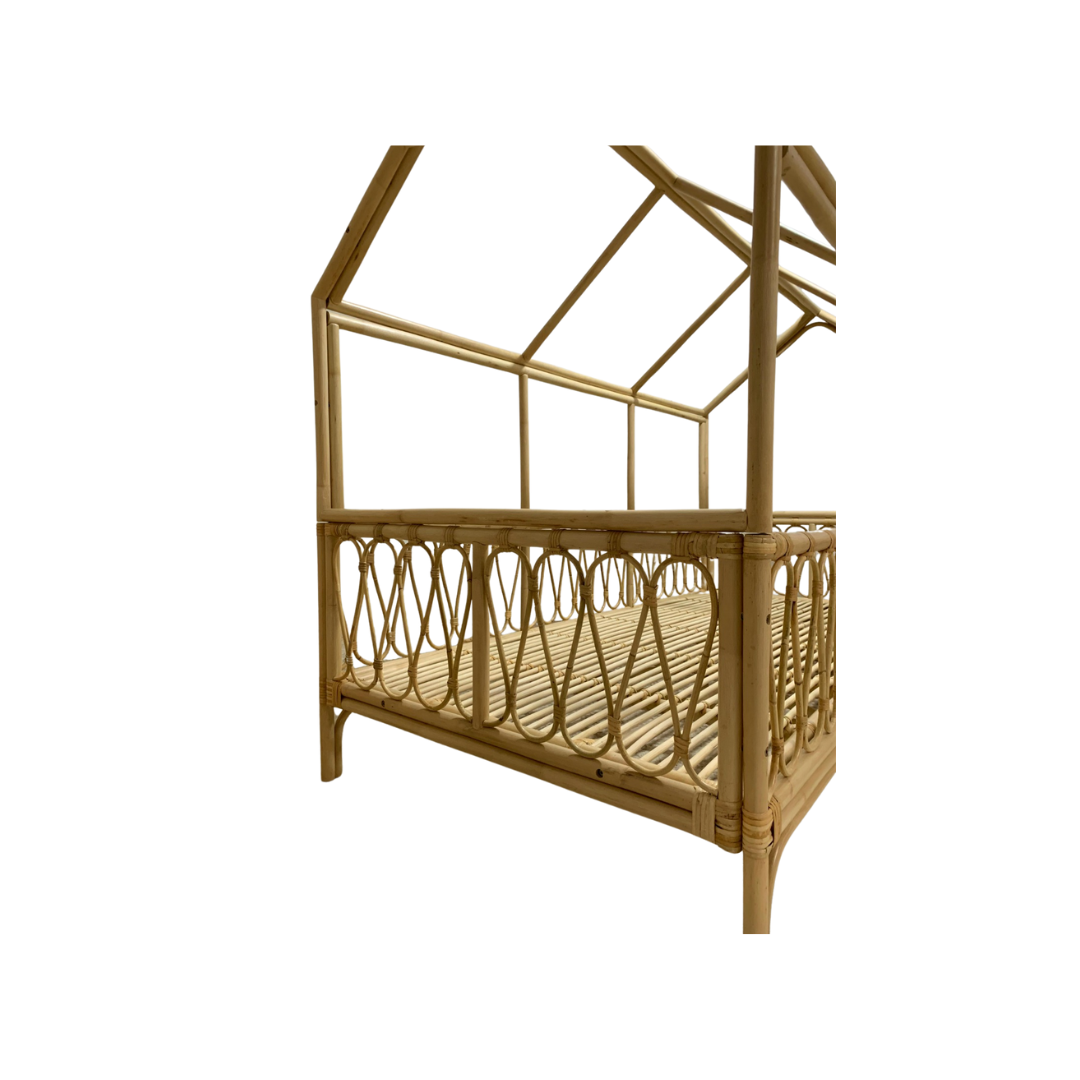 Sam W Rattan Rattan toddler bed Sam | Free Shipping | Rattan for kids